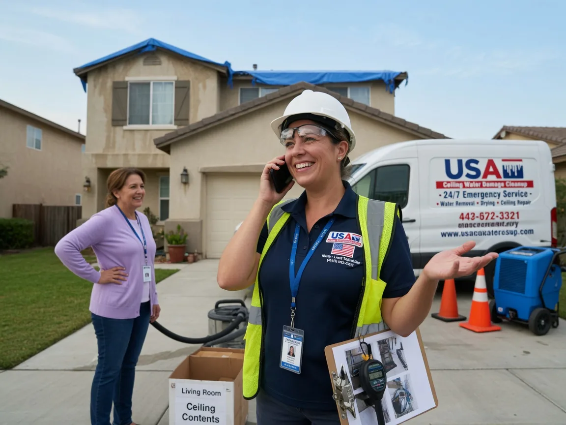 Ceiling Water Damage Restoration Shiro, TX FAQs